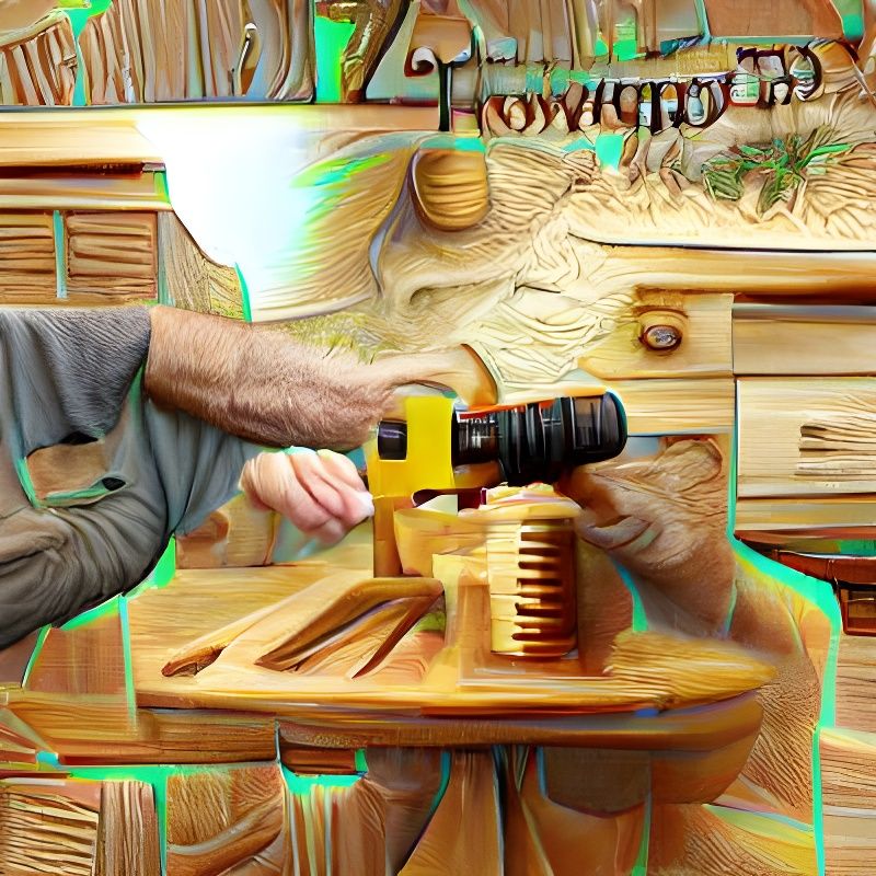 A carpenter teaching you how to use his favorite woodworking...