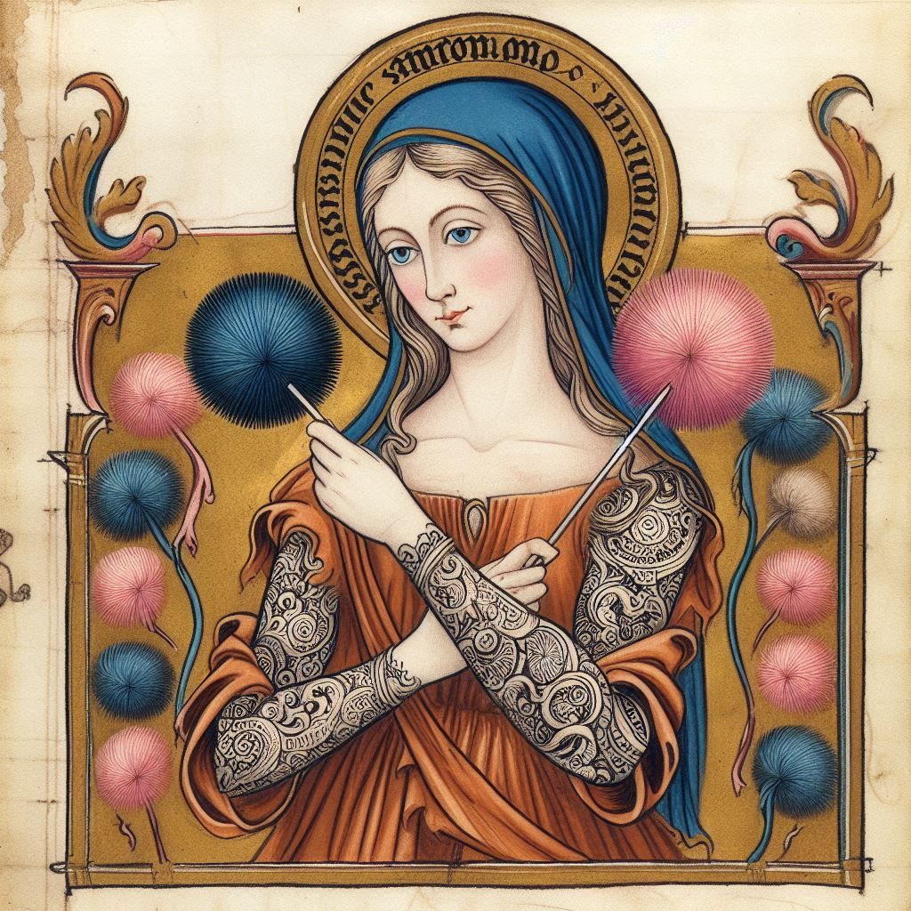 The Patron Saint of Pom-Poms