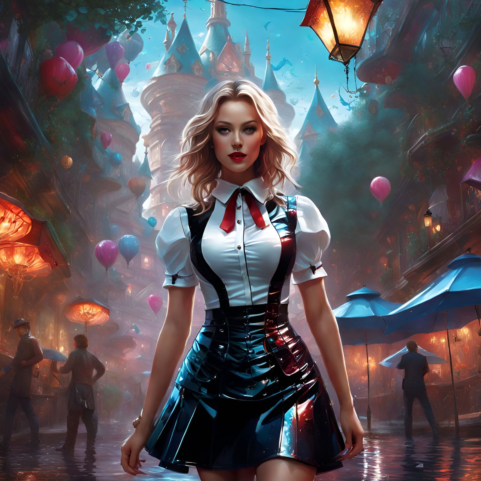 Alice In Wonderland 6 Ai Generated Artwork Nightcafe Creator 0784