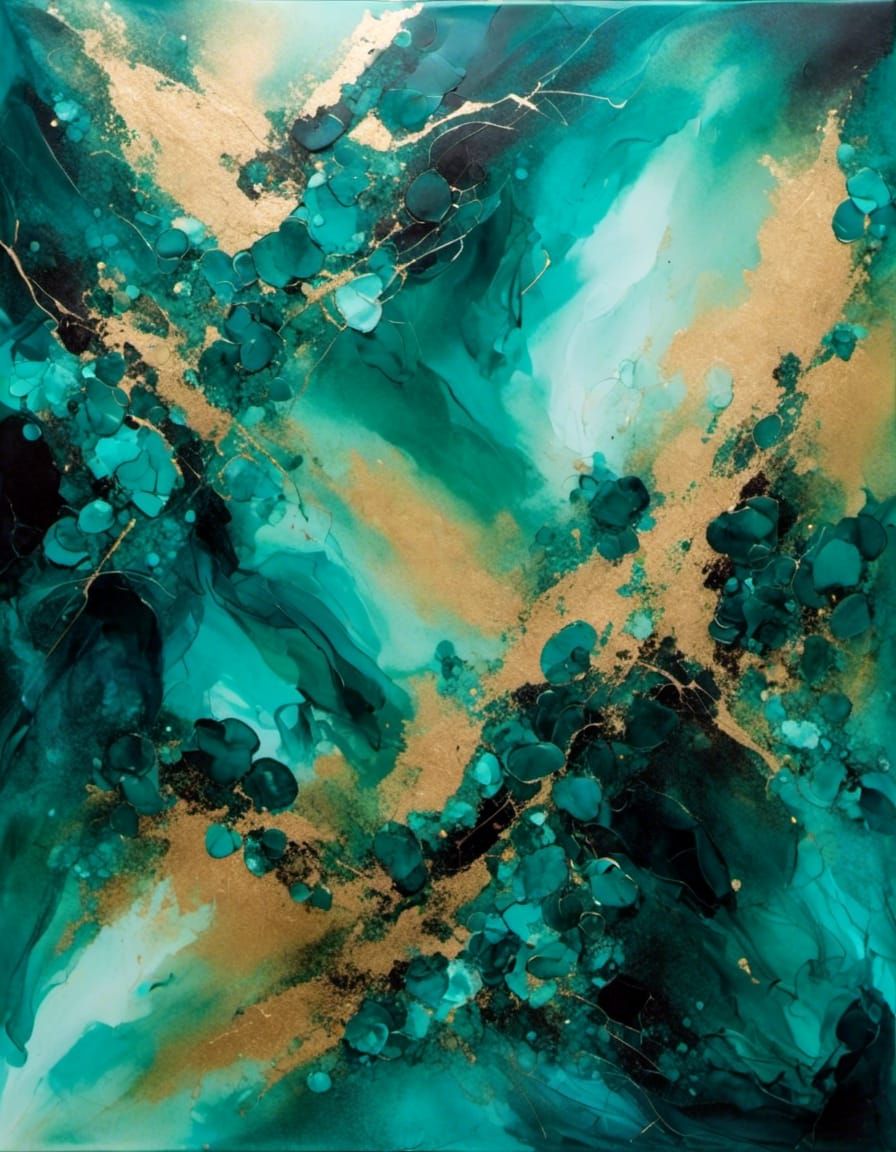 <lora:Marble Oil:1.0> <lora:Alcohol Inks:1.0> Surreal angel