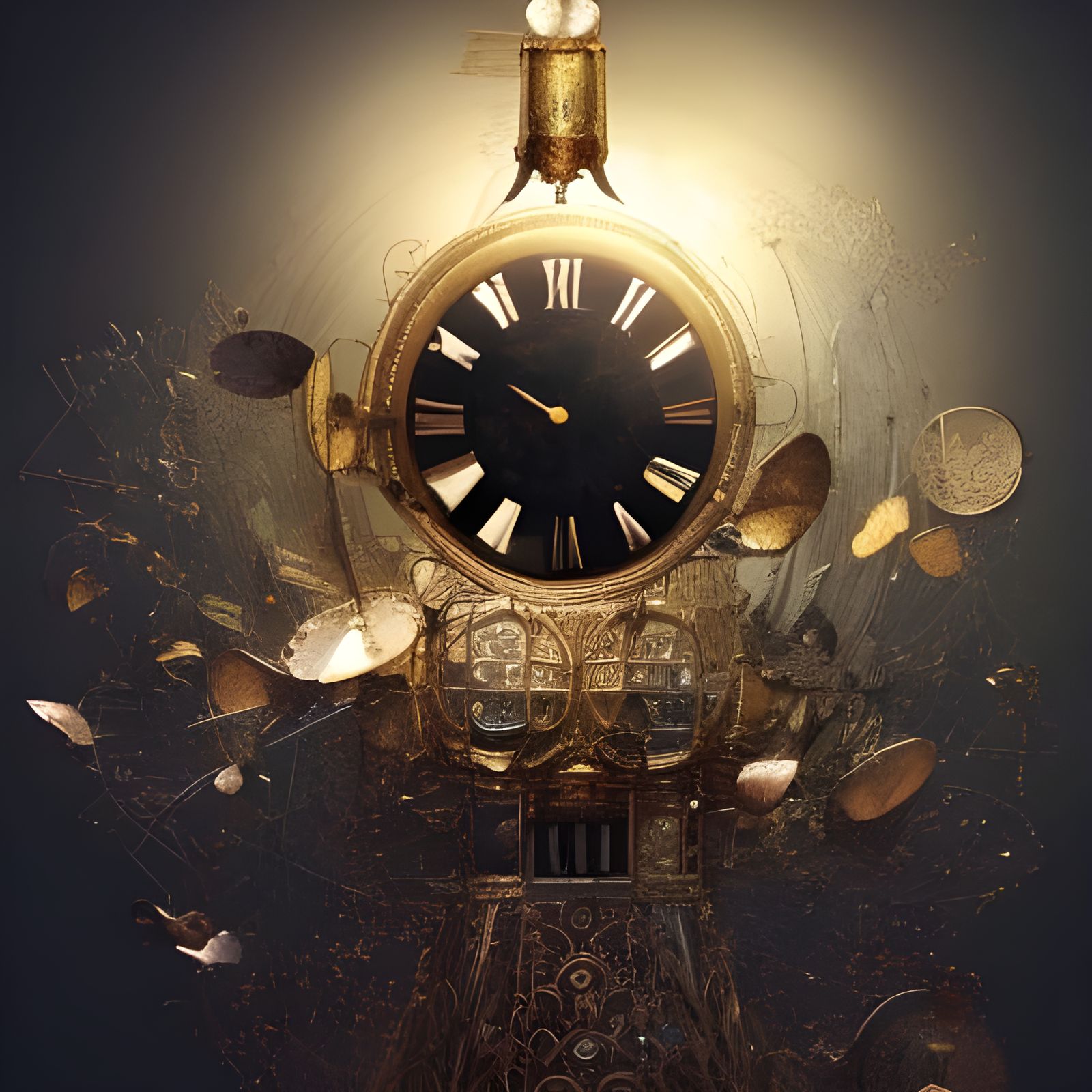 How to stop time. 1 blow up the clock.....  by @Damian Bercoff