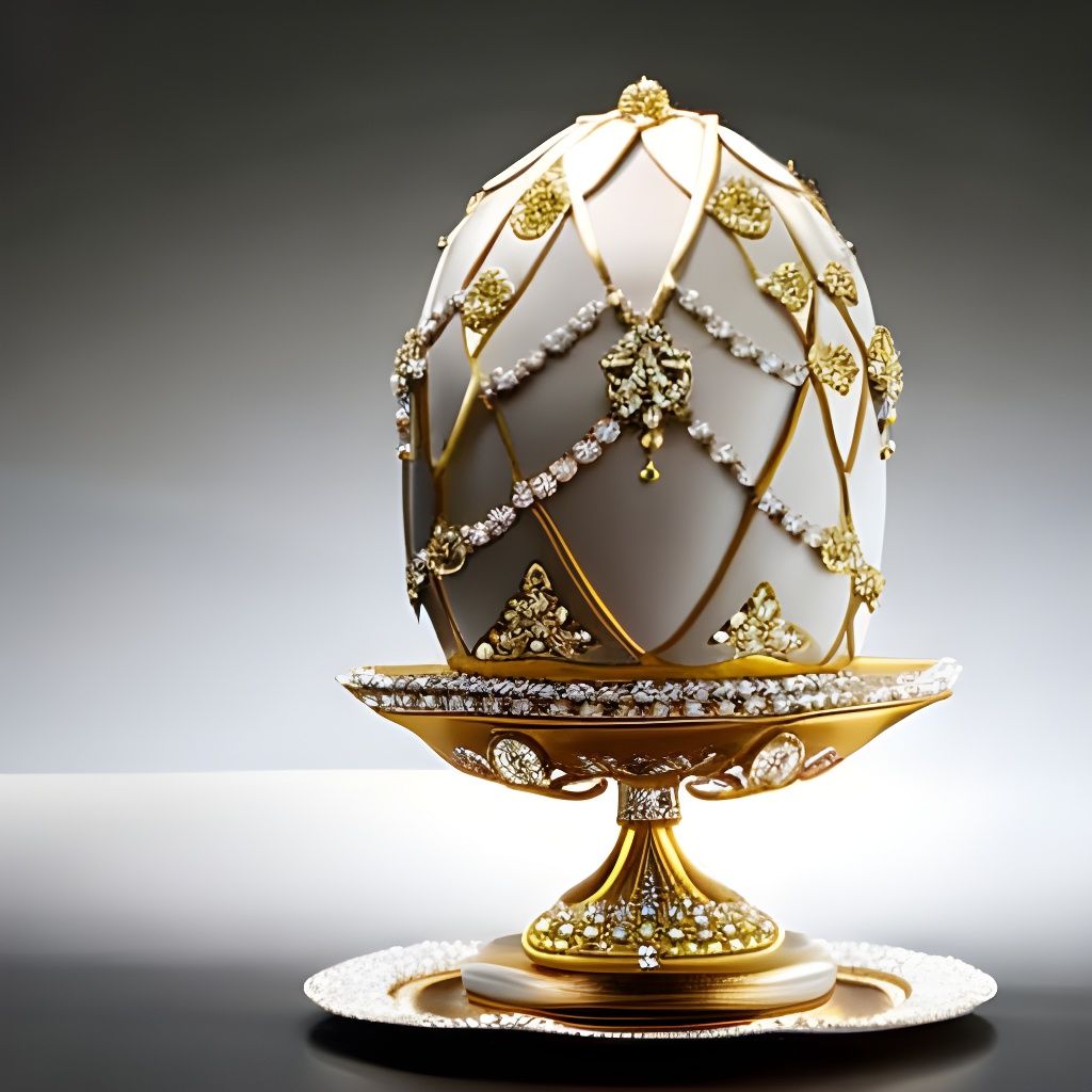 FABREGE EGG CAKE - AI Generated Artwork - NightCafe Creator