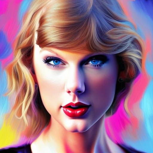 Taylor Swift - AI Generated Artwork - NightCafe Creator