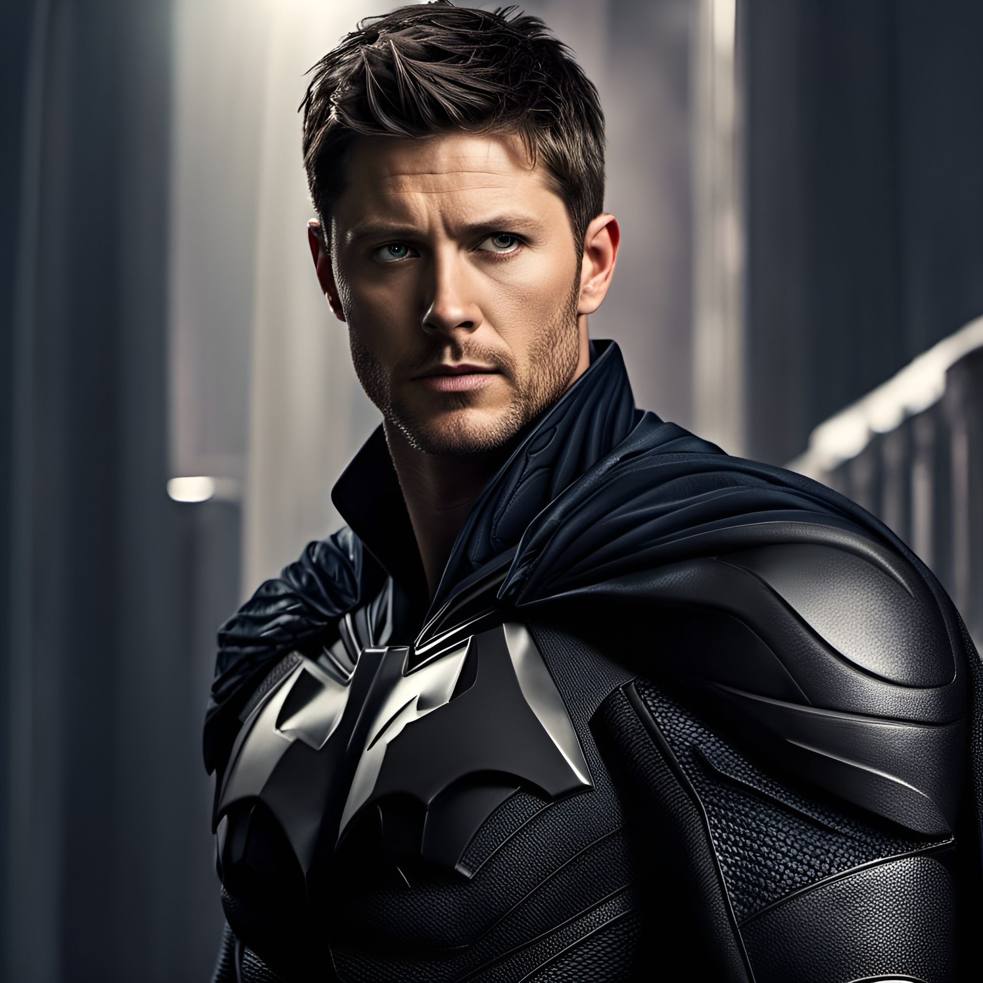 Jensen Ackles As Batman AI Generated Artwork NightCafe Creator   2DscBJt2WVVojsmujwzJ  1  Ure3x 7.8125x 