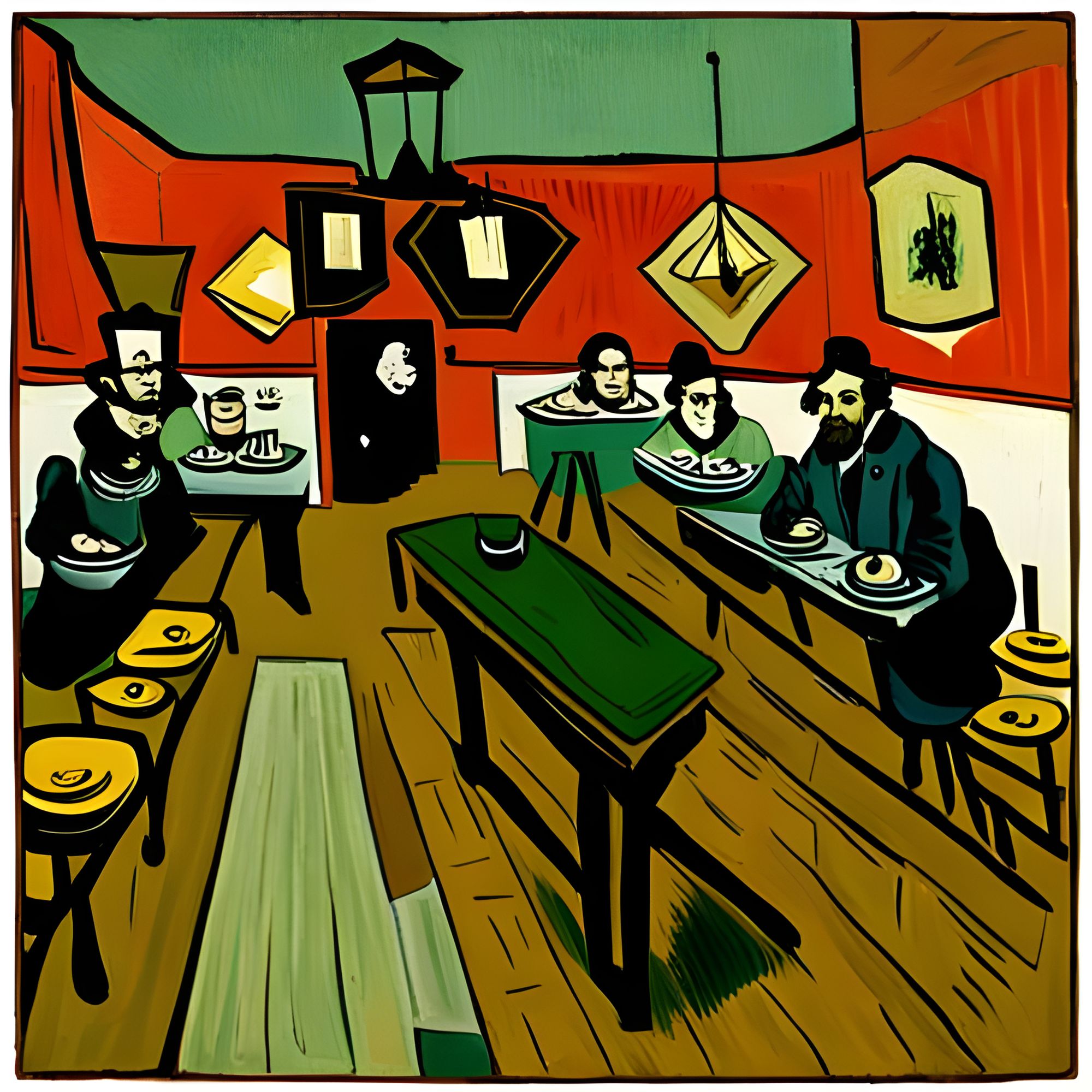 The night café by on sale vincent van gogh