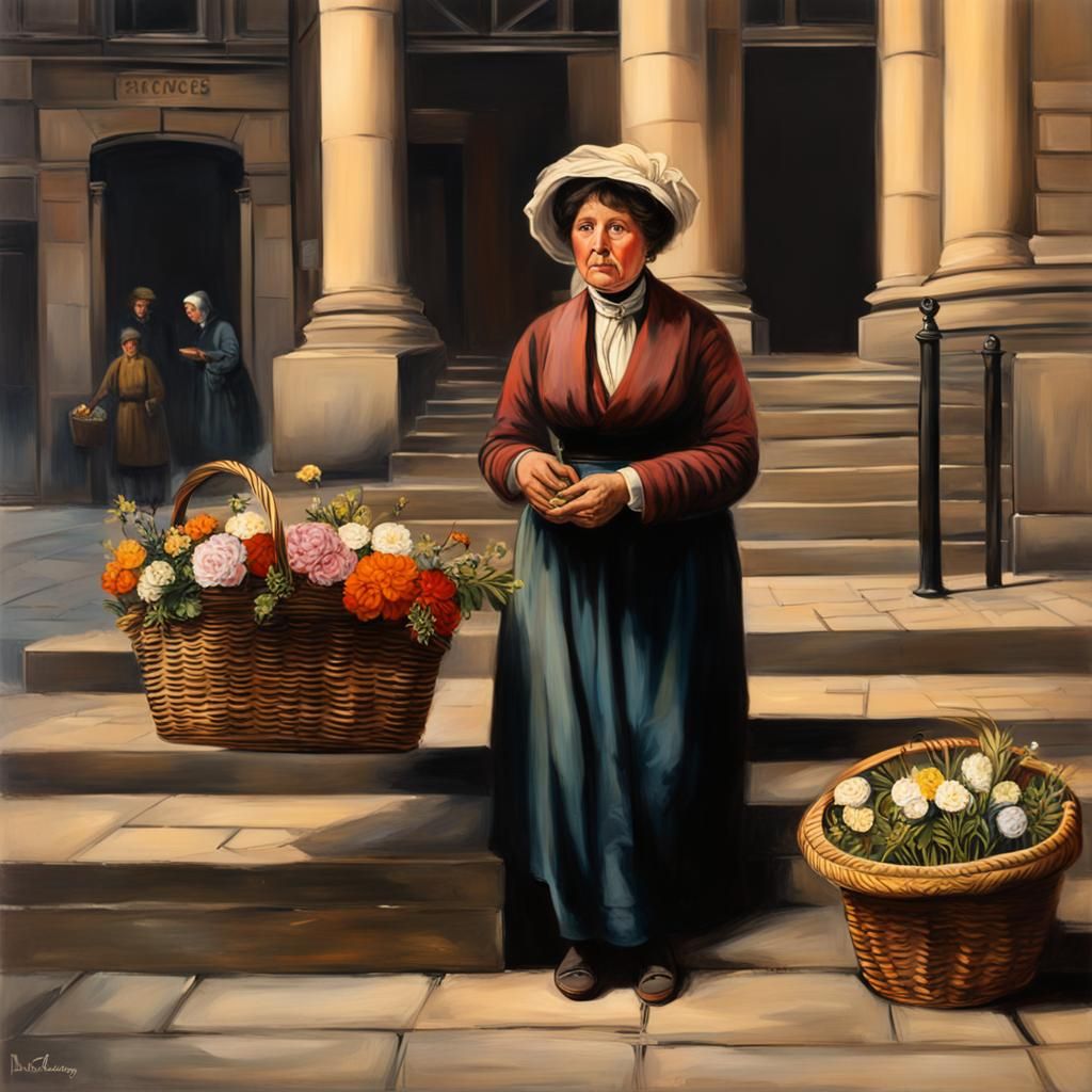 Dickensian London Near Cornhill