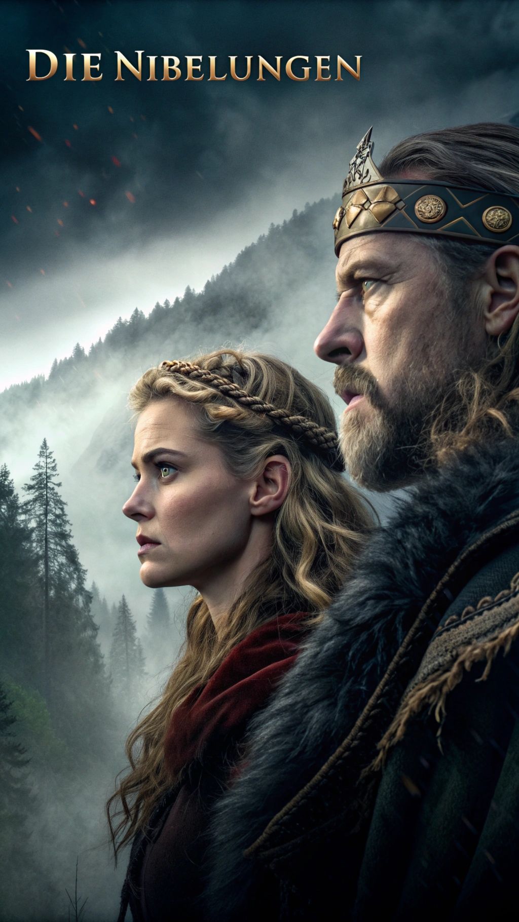 Movie poster "Die Nibelungen"