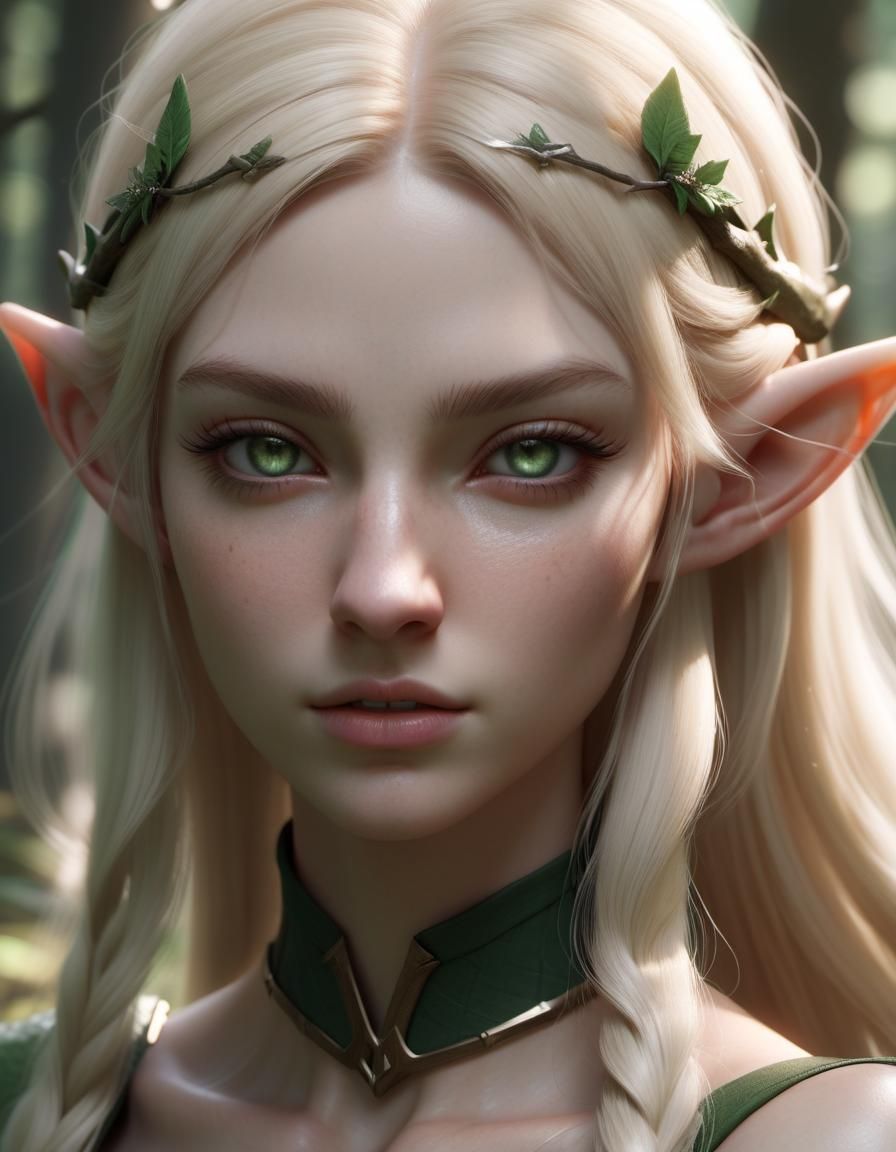 Beauty Elf - AI Generated Artwork - NightCafe Creator