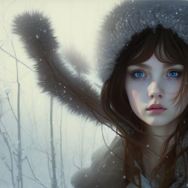 Winter Greetings from the Fur Hat