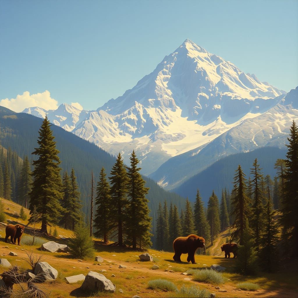 Sasquatch in the Cascades.