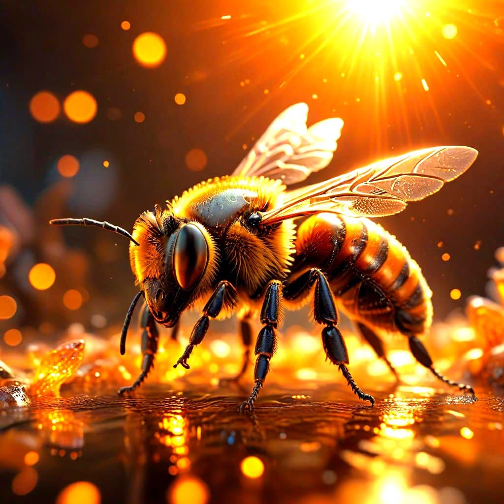 "All Human Lives Depend Upon This Tiny Creature" Bee Awareness