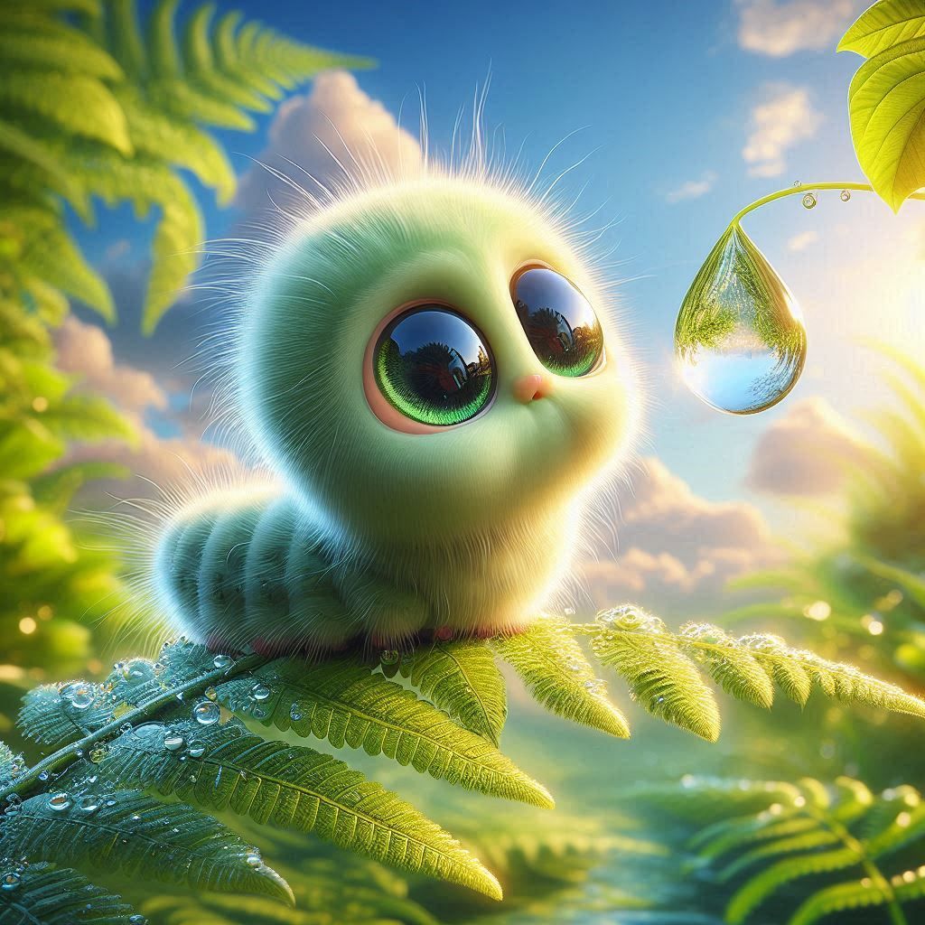 The Very Thirsty Caterpillar