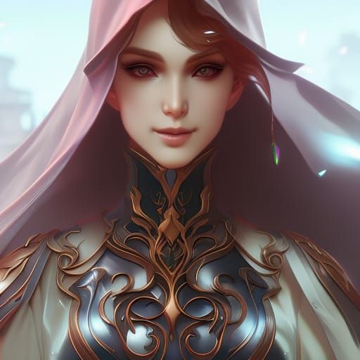 Hooded Warrior Princess