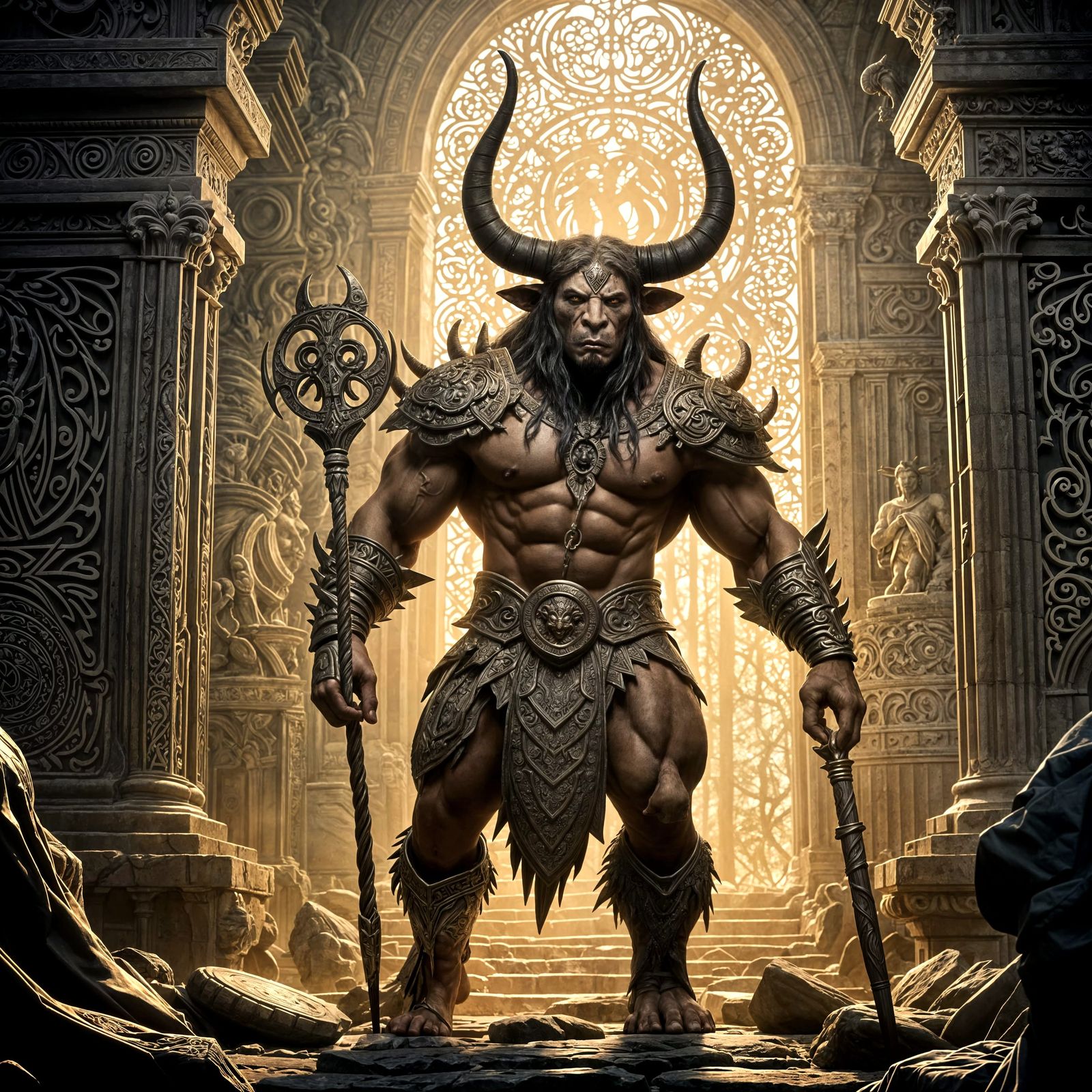 Minotaur  by @Michida