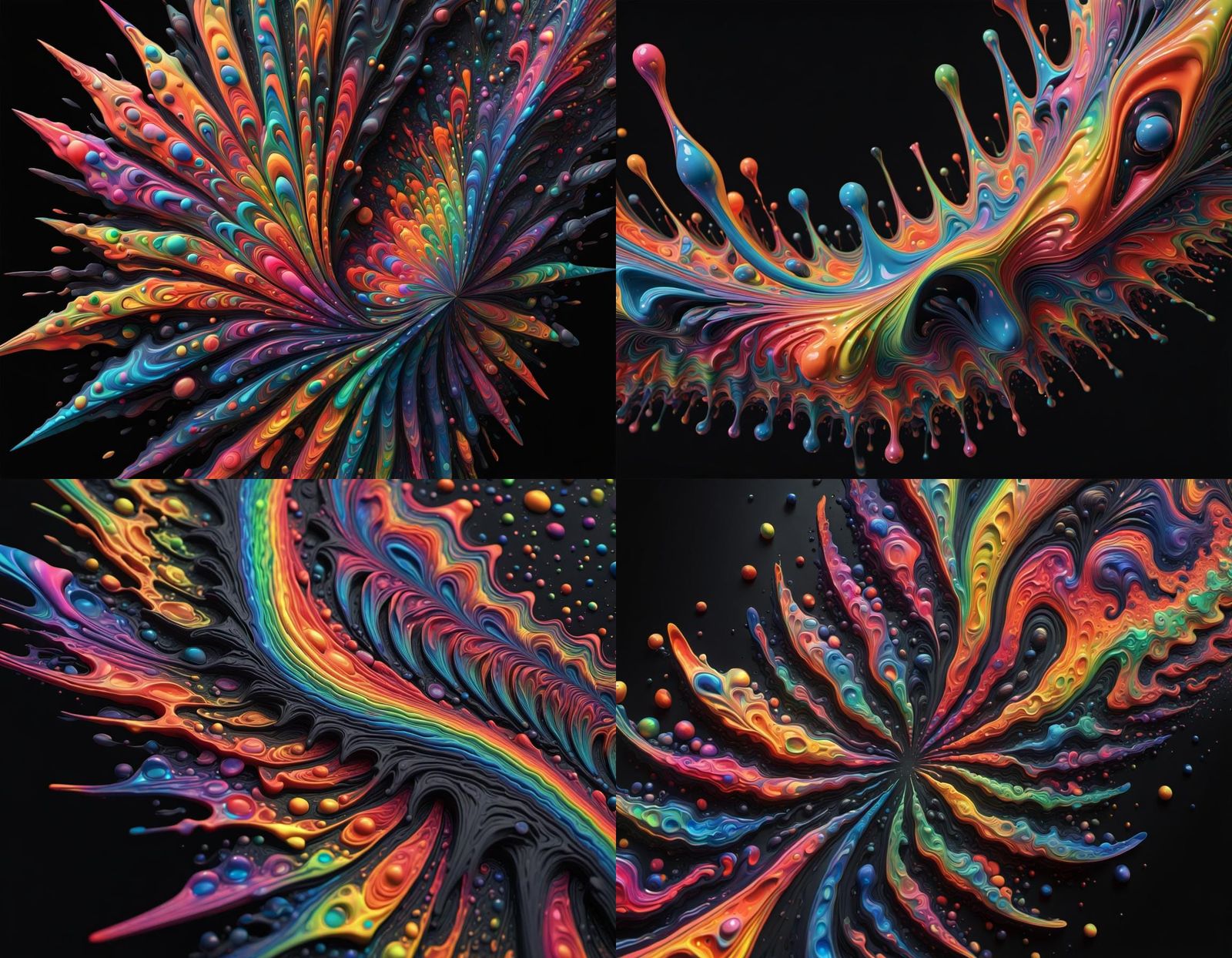 Prismatic Splash Art