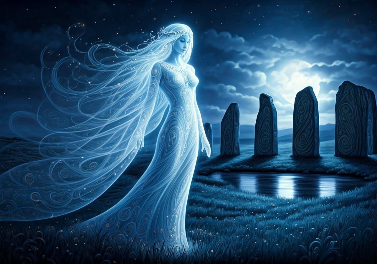 Ethereal Night Visitor