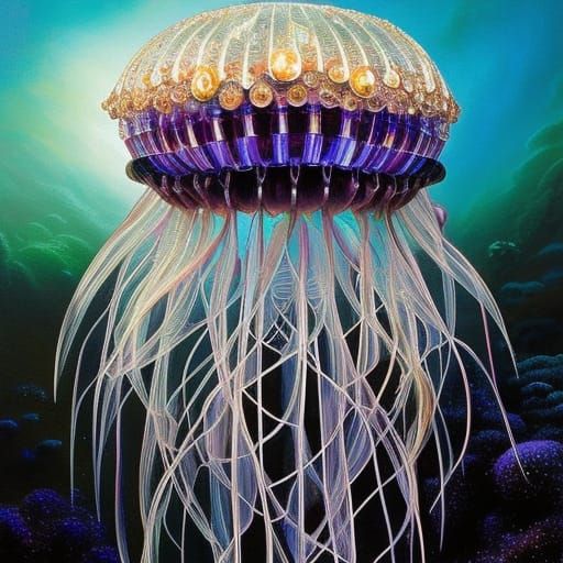 From the series "Jellyfish variations"
