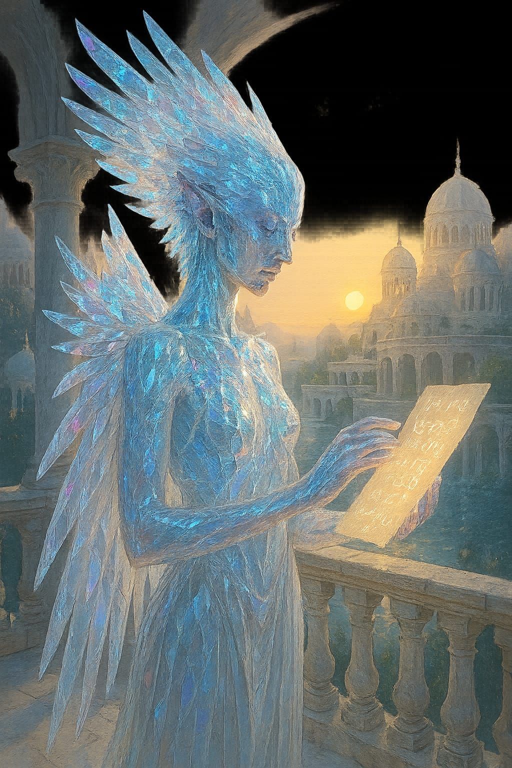 Aelorin (Elder Scrolls; Alt-Nirn; Evolved Snow Elves)