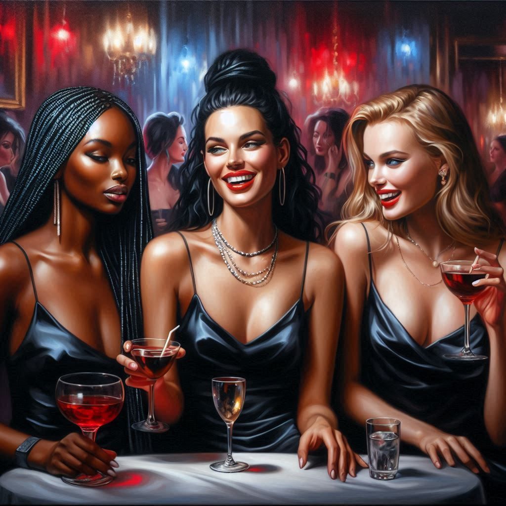 "It had to be the red wine" ..... " It was the only one left" ....