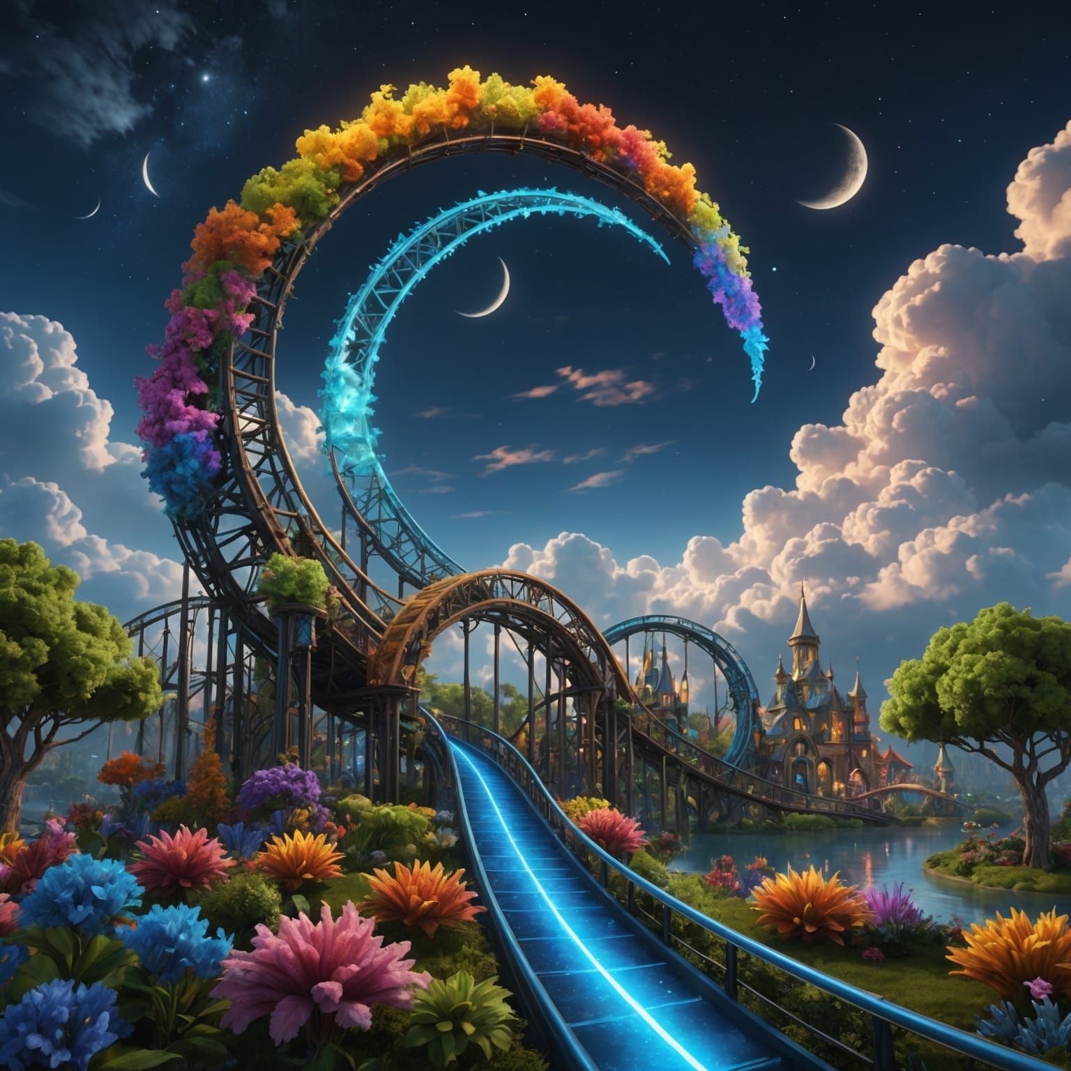 crescent park   by @Arisiin