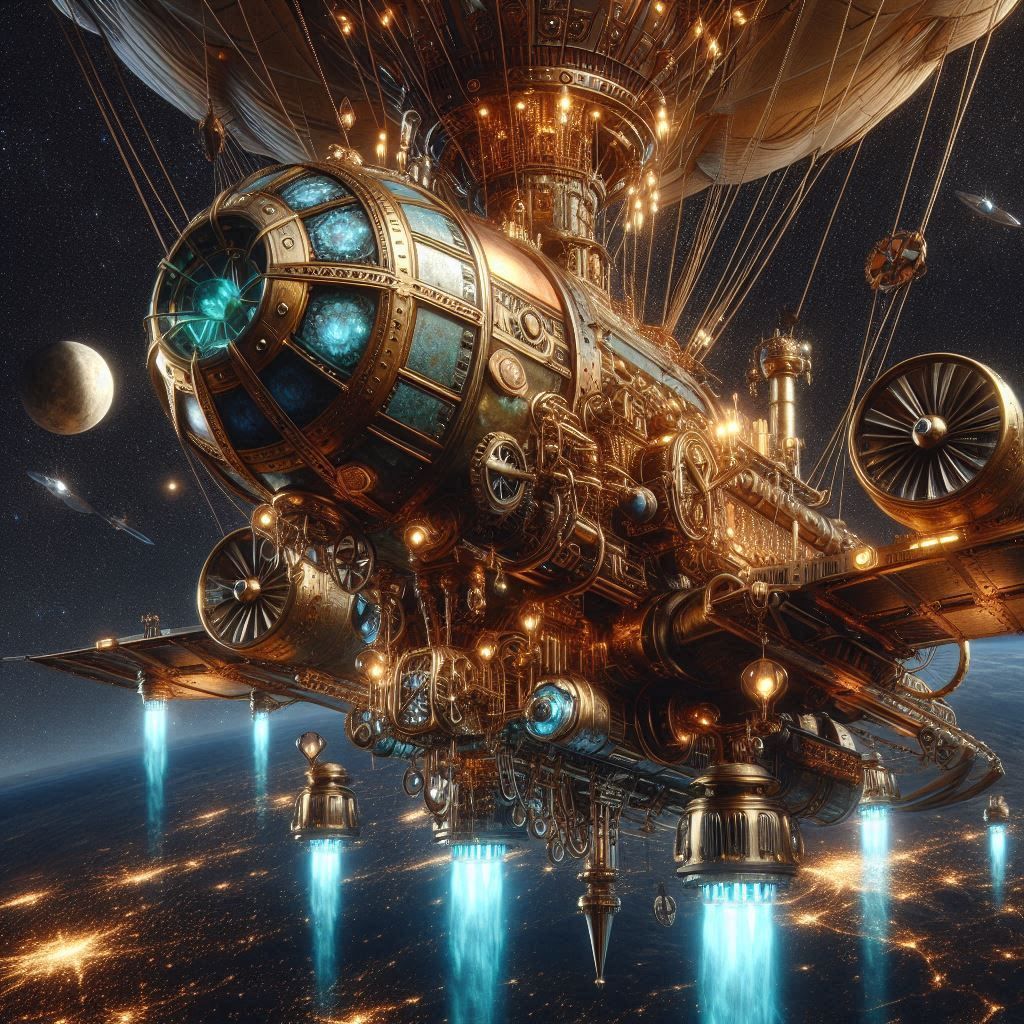 Steampunk Spaceflight Fantasy