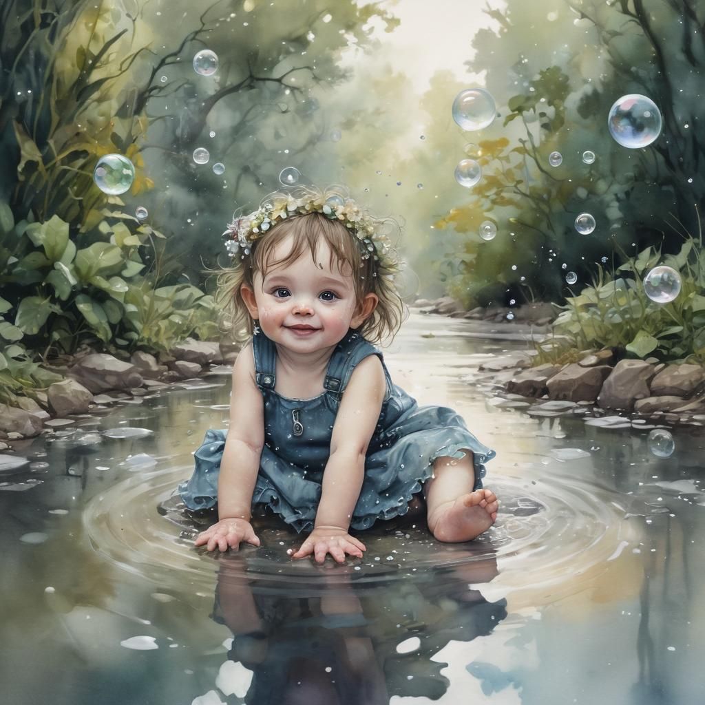 Bubble and puddles