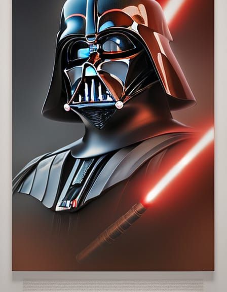 Darth Vader head and shoulders portrait, 8k resolution concept art ...