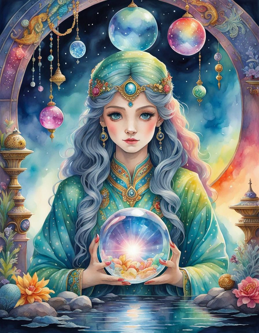 ( intricately detailed Storybook Illustration, watercolor ra...