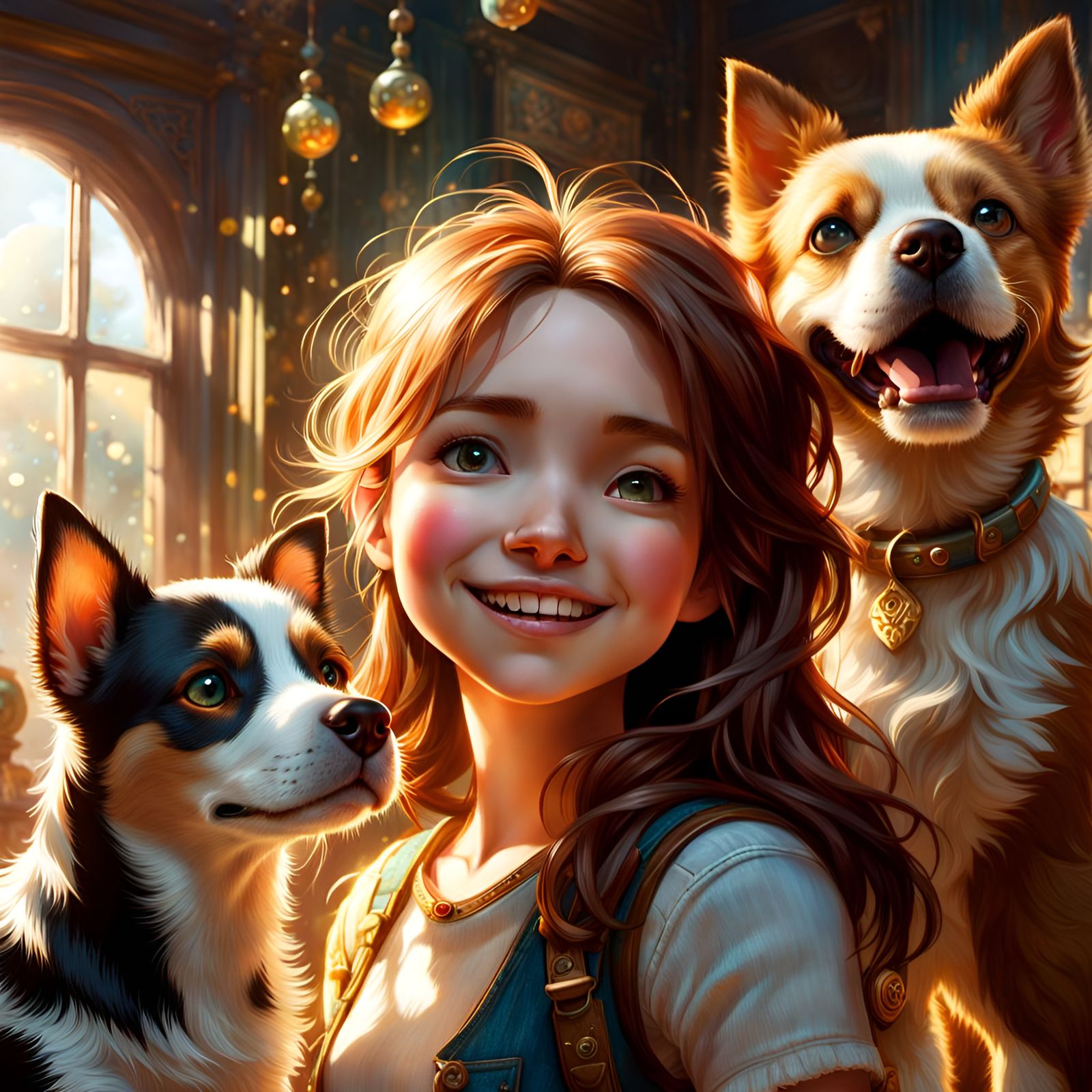 Home is where my pets are - AI Generated Artwork - NightCafe Creator