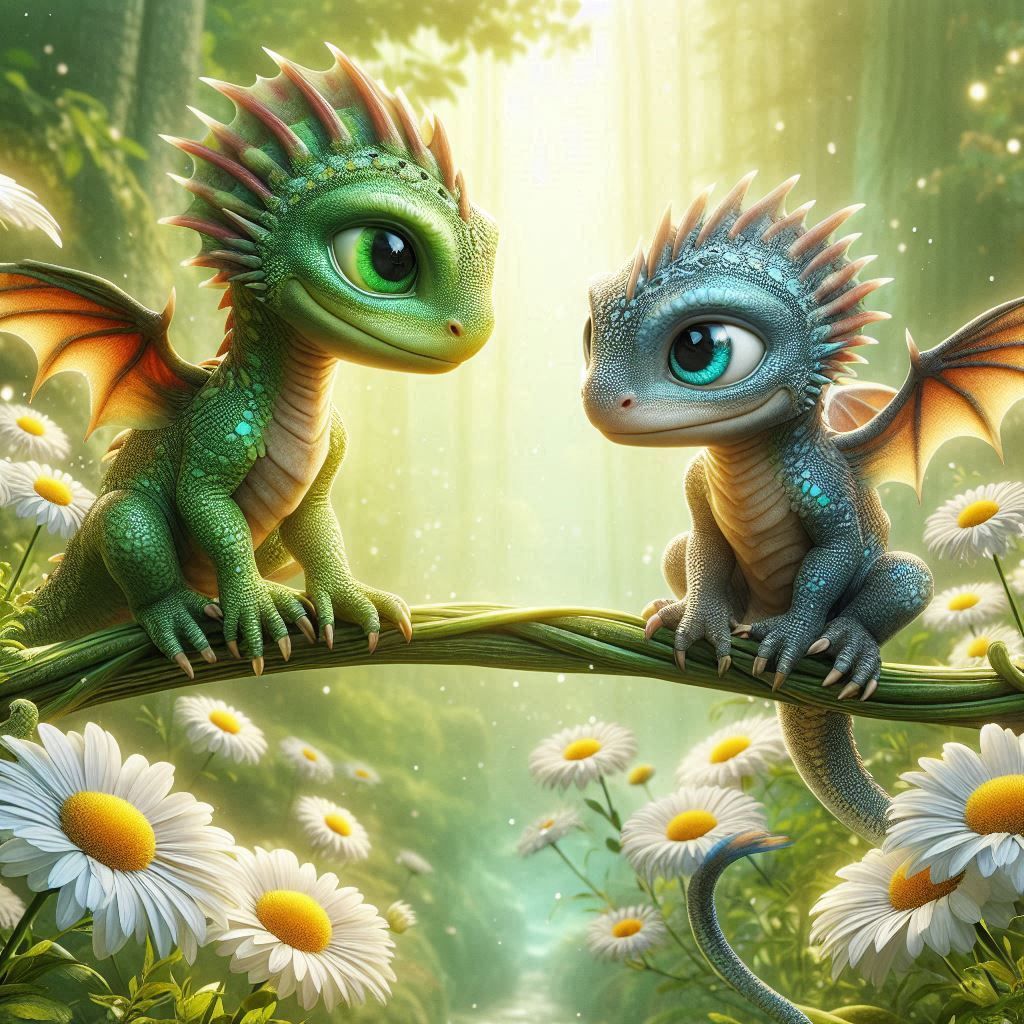 "Ember and Flame" Dragons of Spring