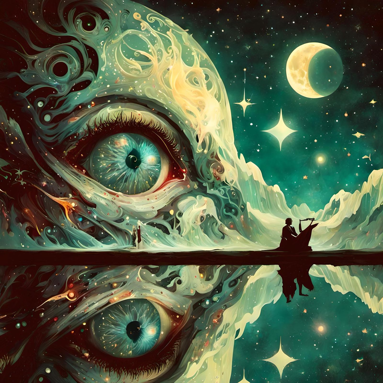 who would dare see, the reflection of the monster inside me?