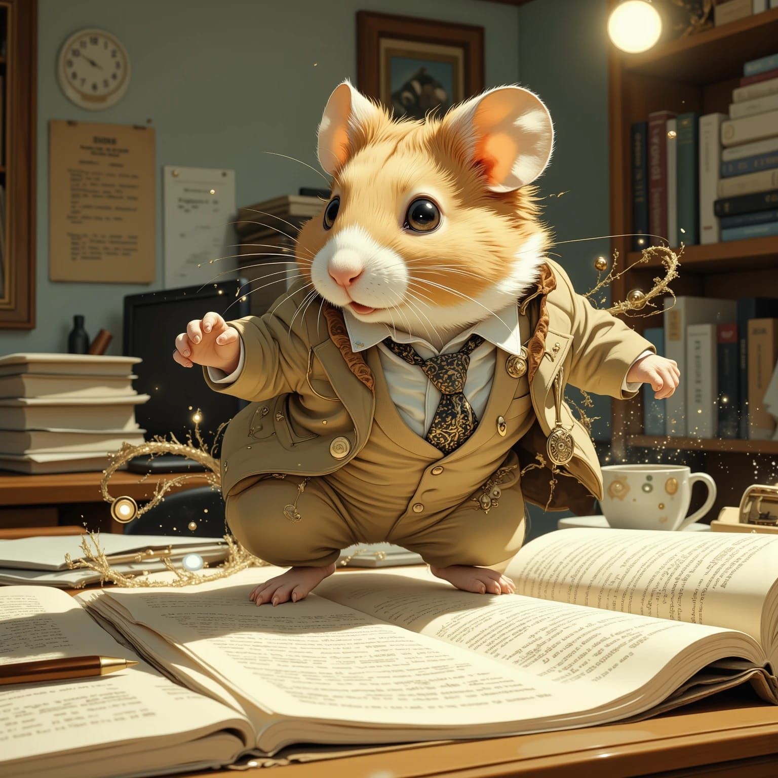 Sales Manager Hamster