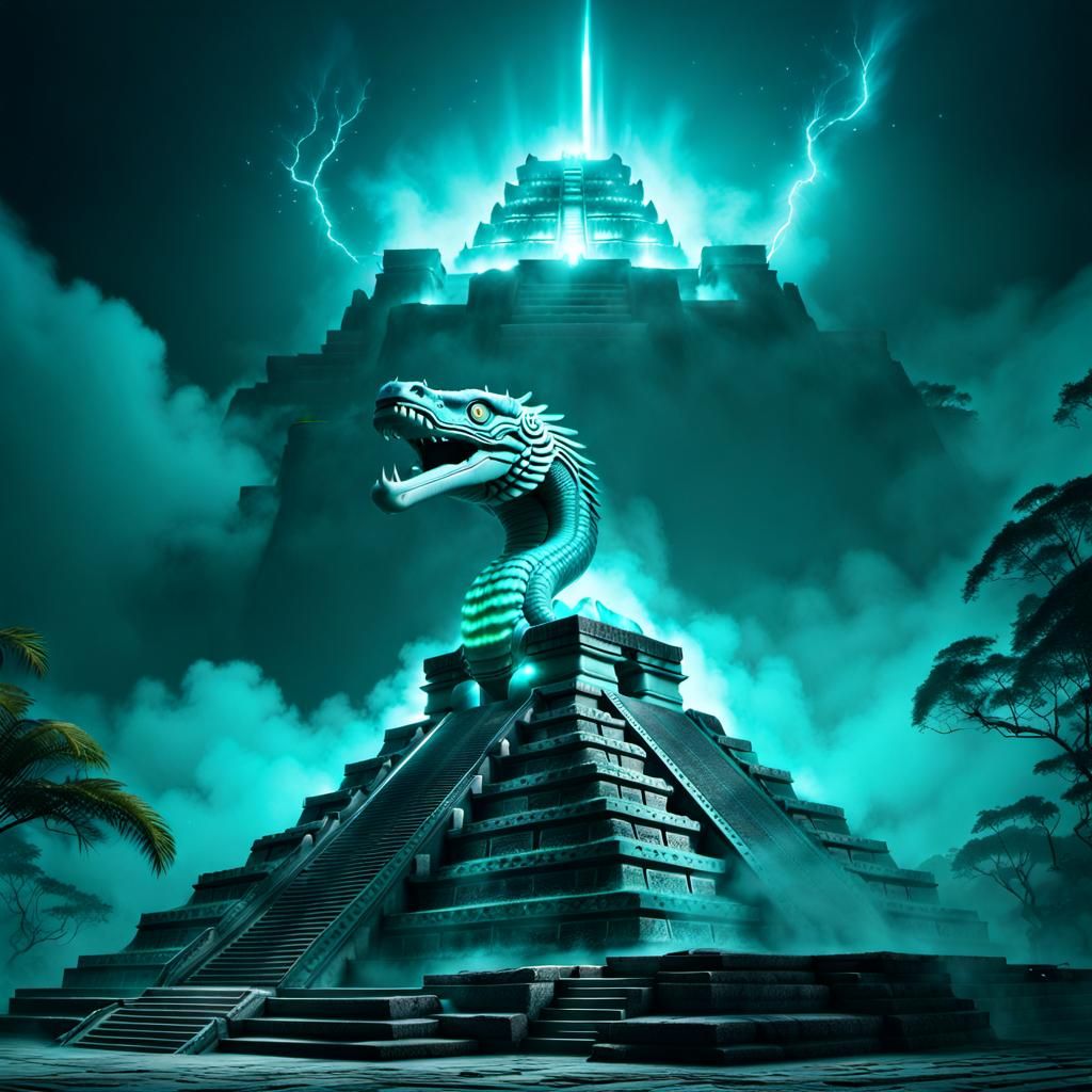 Azteca Memoria — Quetzalcoatl, the plumed serpent. [wallpaper] ...