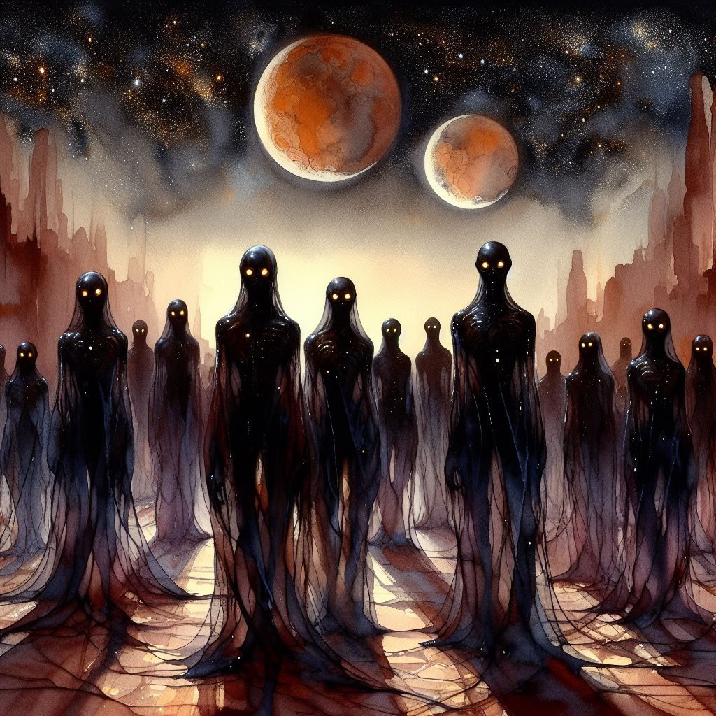 Dark They Were, And Golden Eyed