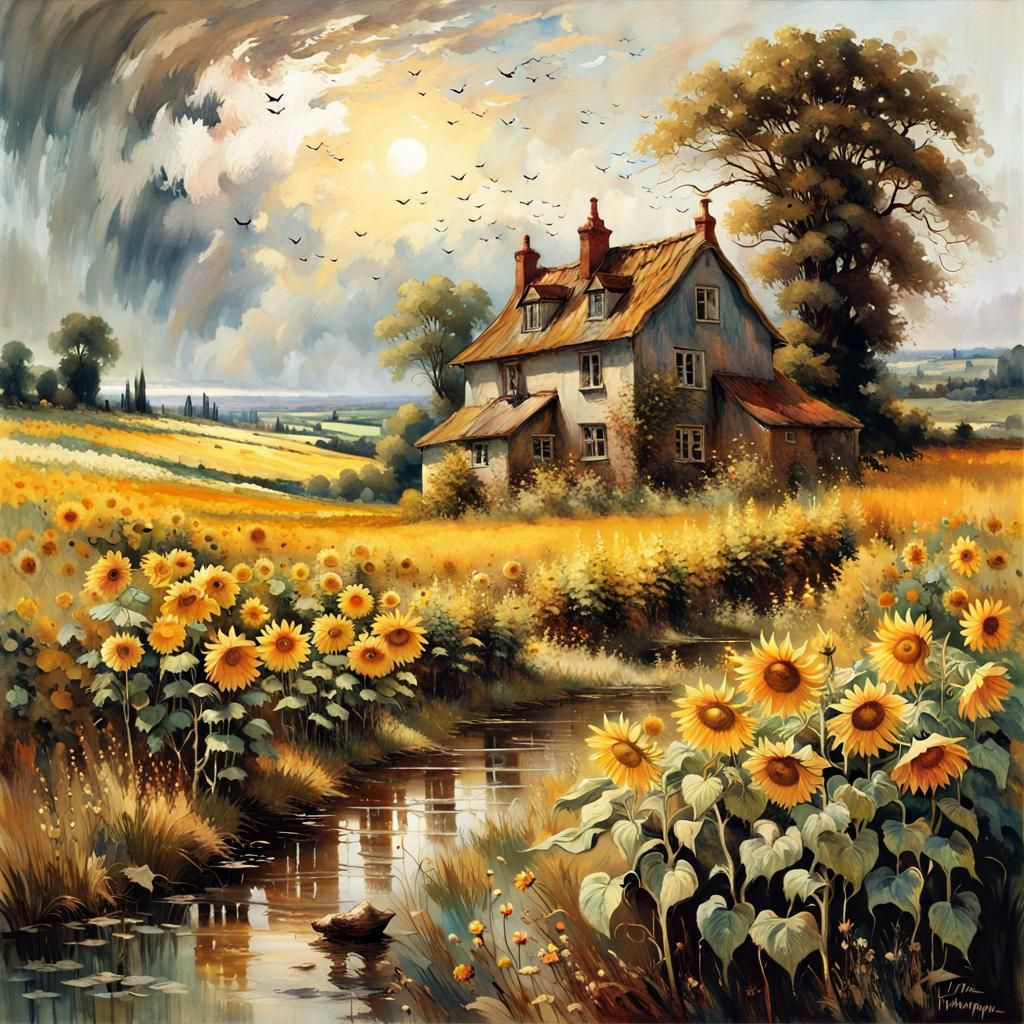 Sunflower Dream  by @Raihan