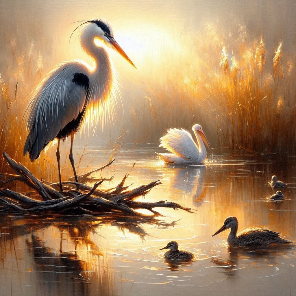 Wetland Sanctuary  by @Punkmeister