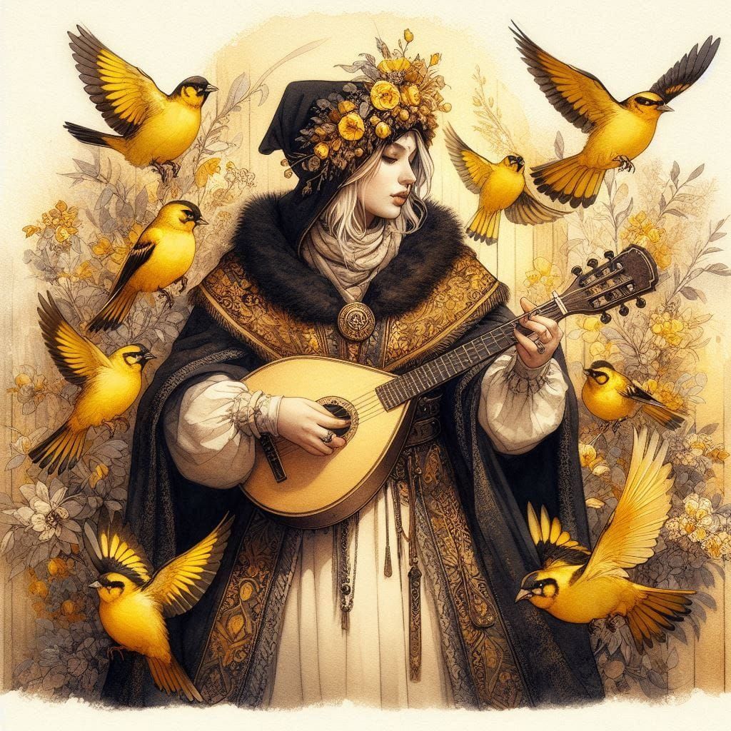 Golden Oriole  by @Dag