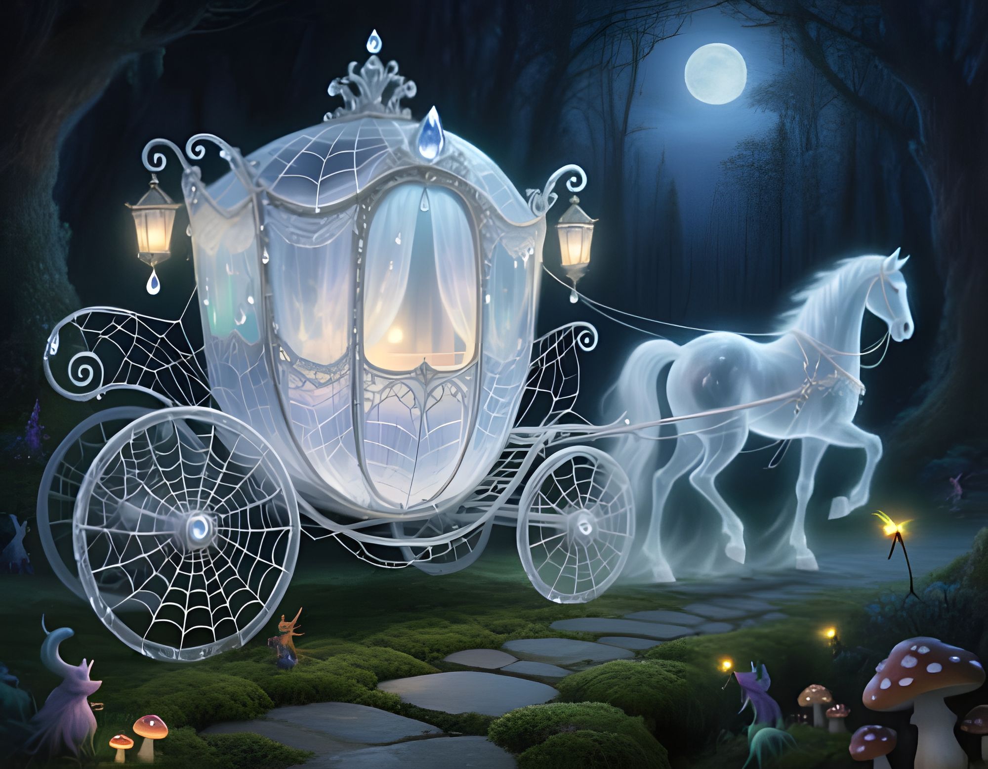 Delicate Royal carriage