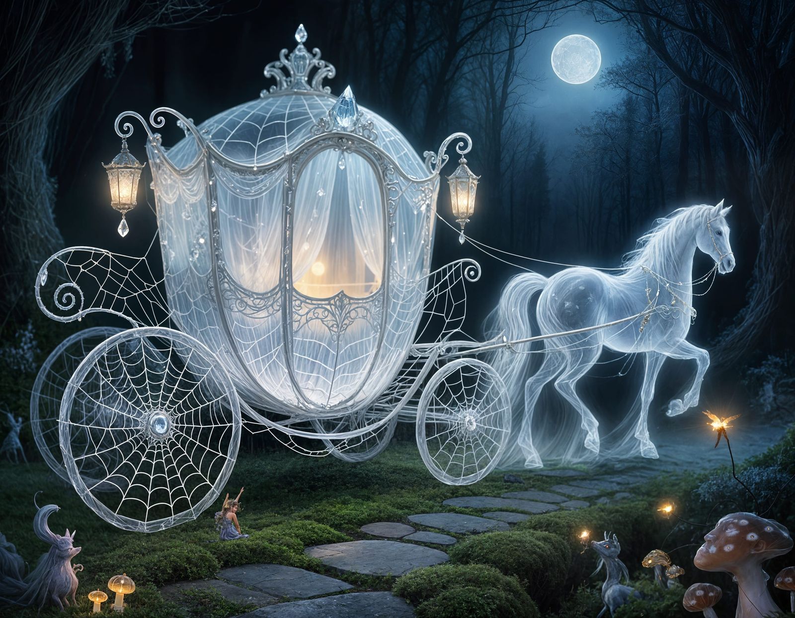 Delicate Royal carriage  by @Hit moments