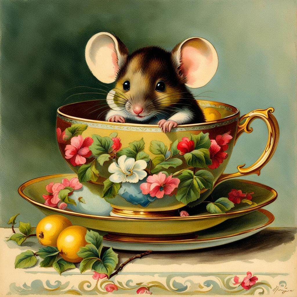 Mandatory Mouse in Teacup