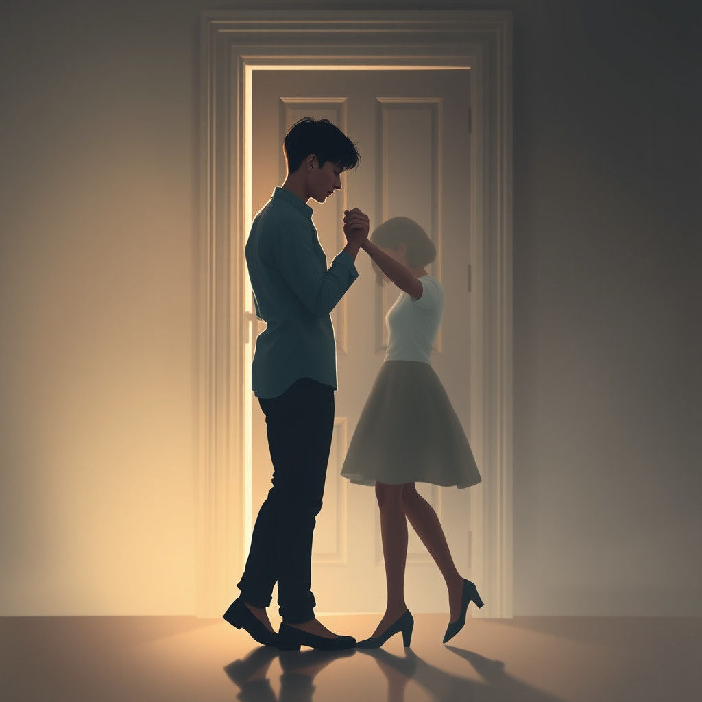 Eternal Waltz: A Couple's Dance Through Time