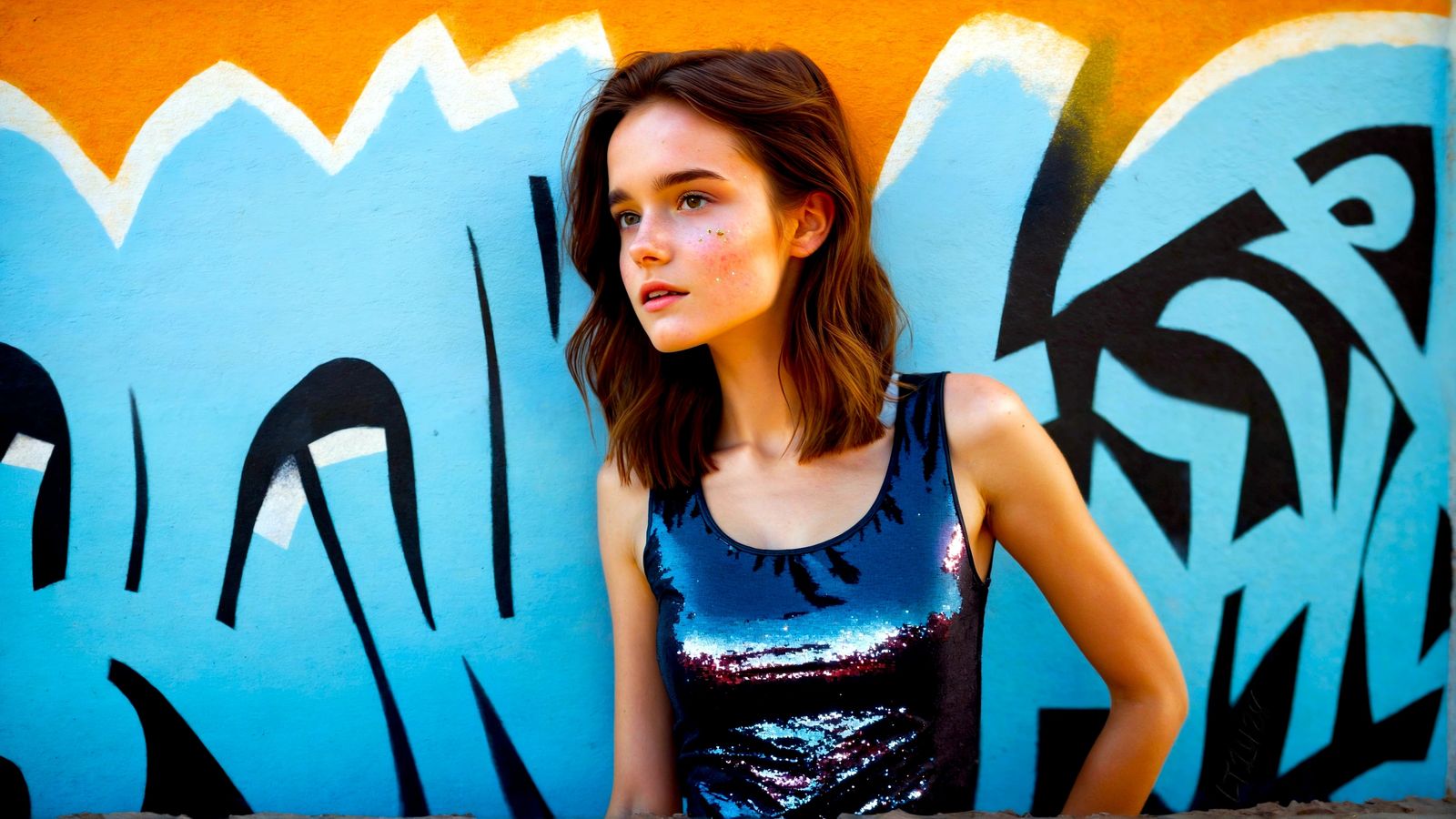 Rumi Ren - Glitter in the air series.