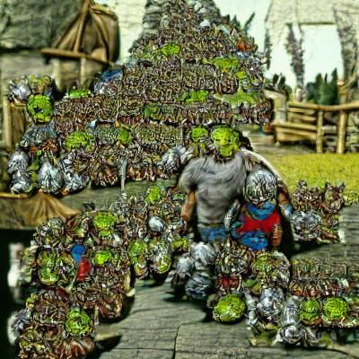 1000 orcs and goblins
