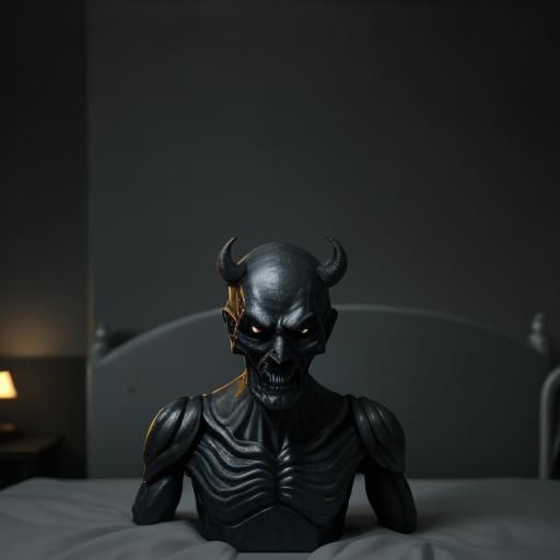 Absolutely horrifying evil sleep paralysis demon heartless s...