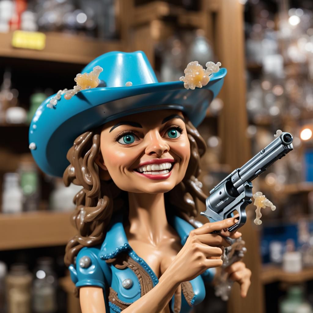 I can do plastic cowgirls too