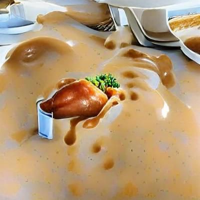 That's too much gravy.