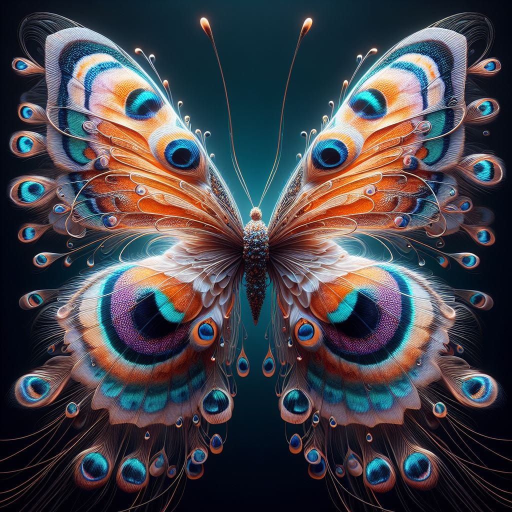Butterfly Peacock