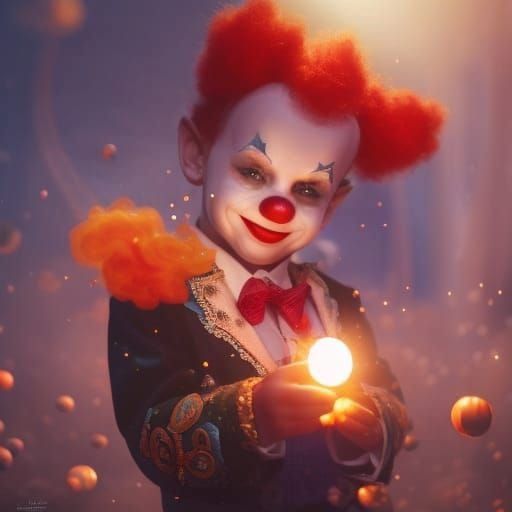 Magic clown  by @mika