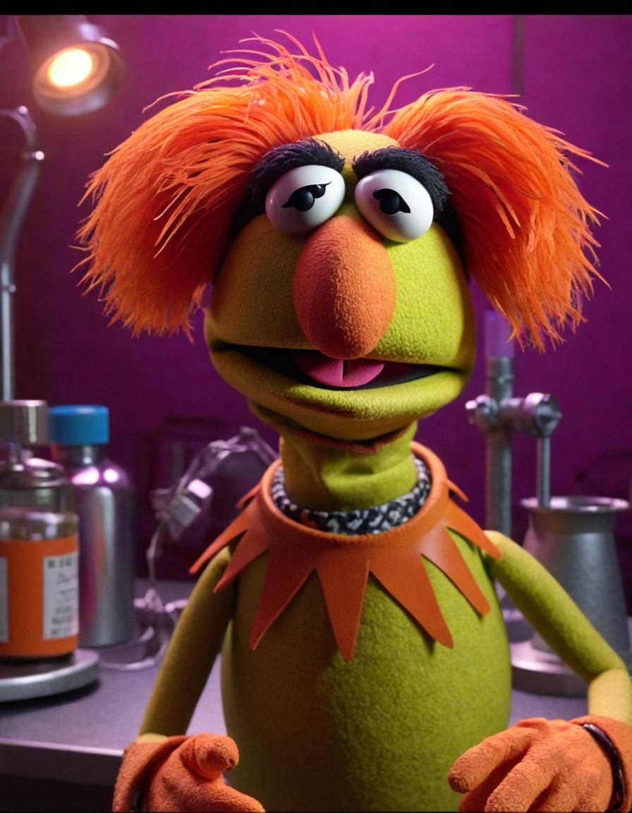 Muppet Meth Lab - AI Generated Artwork - NightCafe Creator