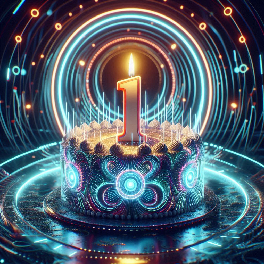 One year in NightCafé